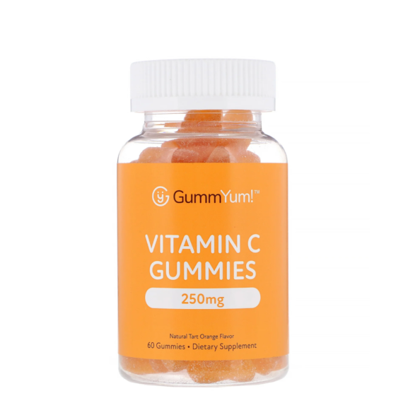 Vitamin C Gummies, Natural Tart Orange Flavor
