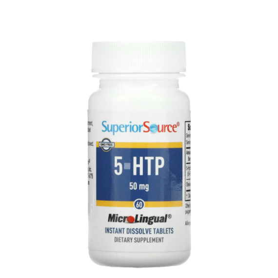 Superior Source 5-HTP,  50 mg, 60 Tablets