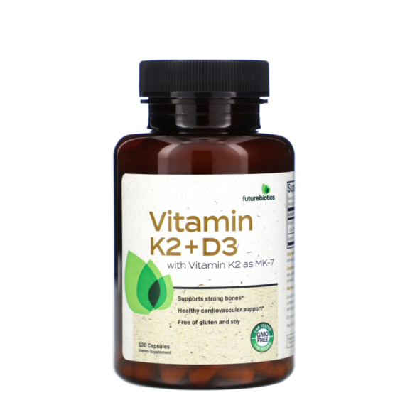 FutureBiotics, Vitamin K2 + D3 with Vitamin K2 as MK-7