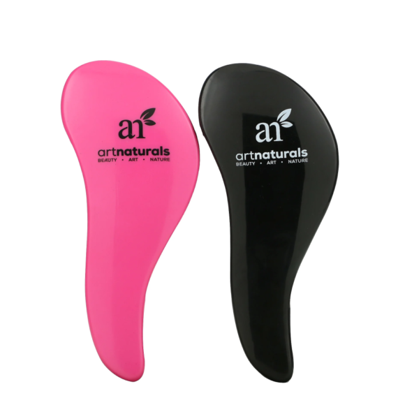 Artnaturals, Detangling Hair Brush, 2 Piece Set
