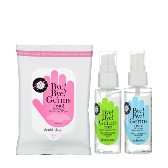 Germs Sanitizing Essential  Kit, 3 Piece Kit